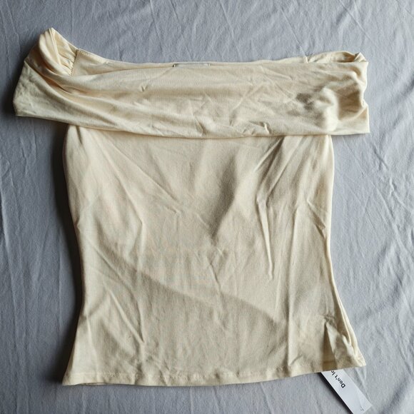 REFORMATION Cello Knit Top in Ivory, size S - Picture 2 of 7